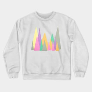 Pastel Peaks Crewneck Sweatshirt